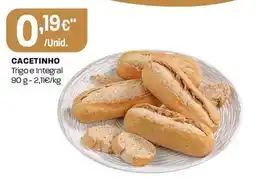Intermarché Cacetinho Trigo e Integral promoção