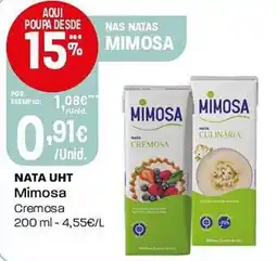 Intermarché Nata uht mimosa promoção