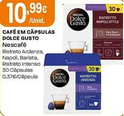 Intermarché Café em cápsulas dolce gusto Nescafé promoção
