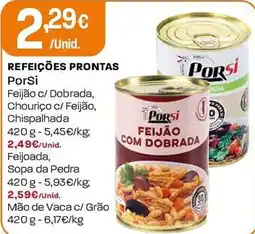 Intermarché Refeições prontas porsi promoção