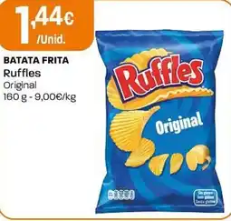 Intermarché Batata frita Ruffles promoção