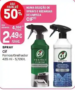 Intermarché Spray cif promoção