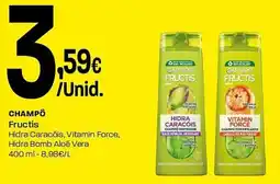Intermarché Champô fructis promoção