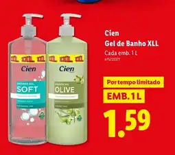 Lidl Cien Gel de Banho XLL promoção