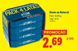 Lidl Atum ao Natural promoção
