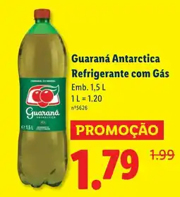 Lidl Guaraná Antarctica Refrigerante com Gás promoção