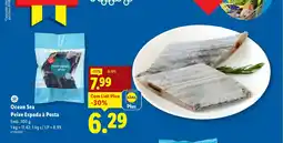 Lidl Ocean Sea Peixe Espada à Posta promoção