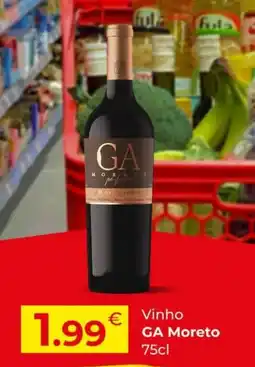Miranda Supermercados Vinho GA Moreto promoção