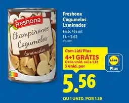 Lidl Freshona Cogumelos Laminados promoção