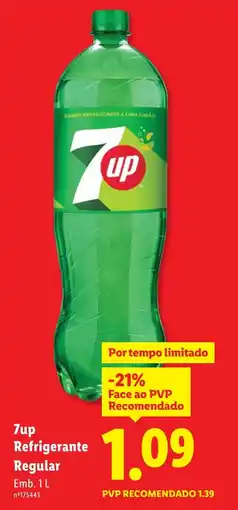 Lidl 7up Refrigerante Regular promoção