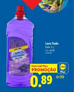 Lidl Lava Tudo promoção