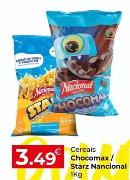 Miranda Supermercados Cereais Chocomax/ Starz Nancional promoção