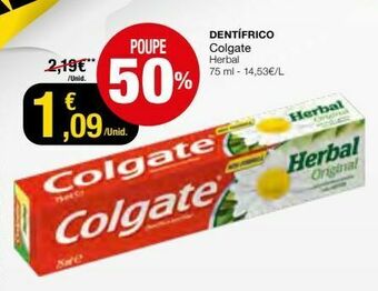 Intermarché Pasta de dentes colgate promoção