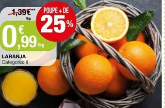 Intermarché Laranja promoção