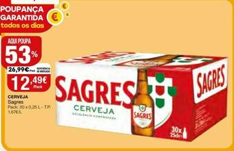 Intermarché Cerveja sagres promoção
