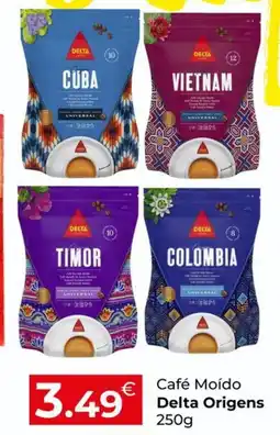 Miranda Supermercados Café Moído Delta Origens promoção