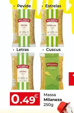 Miranda Supermercados Massa Milaneza promoção