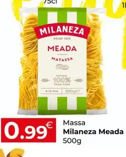 Miranda Supermercados Massa Milaneza Meada promoção