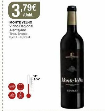 Intermarché Vinho monte velho promoção