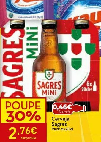 Amanhecer Cerveja sagres mini promoção