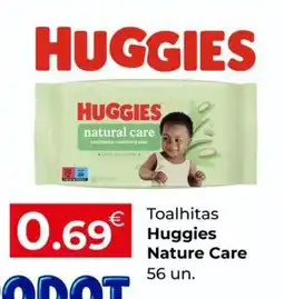 Miranda Supermercados Toalhitas Huggies Nature Care promoção