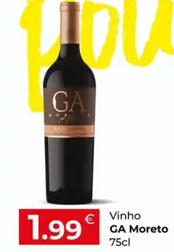 Miranda Supermercados Vinho GA Moreto promoção