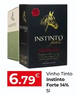 Miranda Supermercados Vinho Tinto Instinto Forte 14% promoção