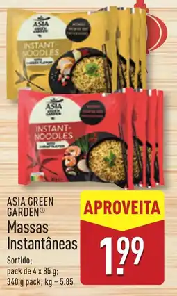 ALDI ASIA GREEN GARDEN Massas Instantâneas promoção