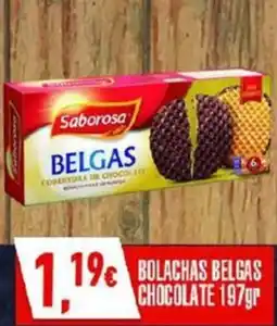 Miranda Supermercados Bolachas belgas chocolate promoção