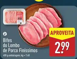 ALDI Bifes do Lombo de Porco Finíssimos promoção