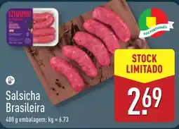 ALDI Salsicha Brasileira promoção