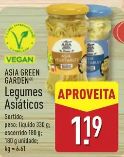 ALDI ASIA GREEN GARDEN Legumes Asiáticos promoção