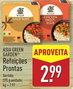 ALDI ASIA GREEN GARDEN Refeições Prontas promoção