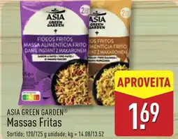 ALDI ASIA GREEN GARDEN Massas Fritas promoção