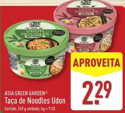 ALDI ASIA GREEN GARDEN Taça de Noodles Udon promoção