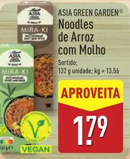 ALDI ASIA GREEN GARDEN Noodles de Arroz com Molho promoção