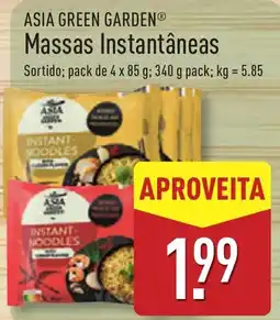 ALDI ASIA GREEN GARDEN Massas Instantâneas promoção