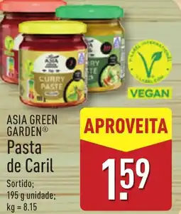 ALDI ASIA GREEN GARDEN Pasta de Caril promoção