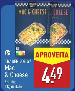 ALDI TRADER JOE'S Mac & Cheese Sortido; promoção
