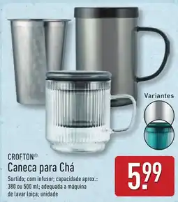 ALDI CROFTON Caneca para Chá promoção