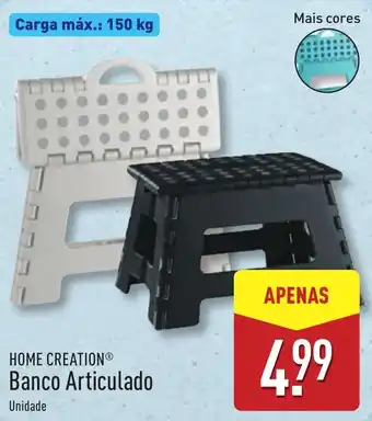 ALDI HOME CREATION Banco Articulado promoção