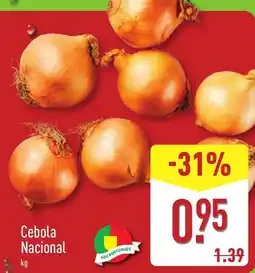 ALDI Cebola Nacional promoção