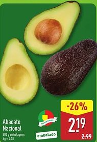 ALDI Abacate Nacional promoção