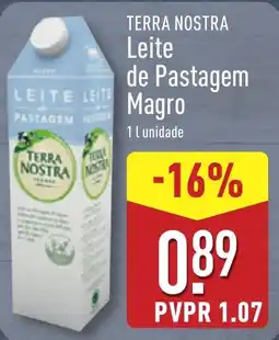 ALDI TERRA NOSTRA Leite de Pastagem Magro promoção