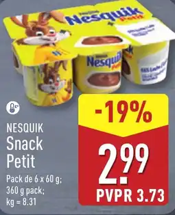 ALDI NESQUIK Snack Petit promoção