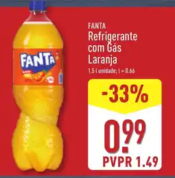 ALDI FANTA Refrigerante com Gás Laranja promoção