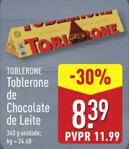 ALDI TOBLERONE Toblerone de Chocolate de Leite promoção