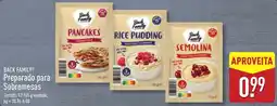 ALDI BACK FAMILY Preparado para Sobremesas promoção