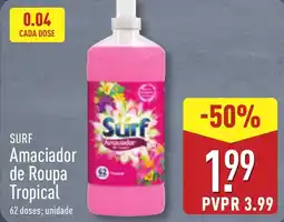 ALDI SURF Amaciador de Roupa Tropical promoção