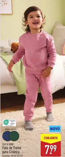 ALDI LILY & DAN Fato de Treino para Criança promoção
